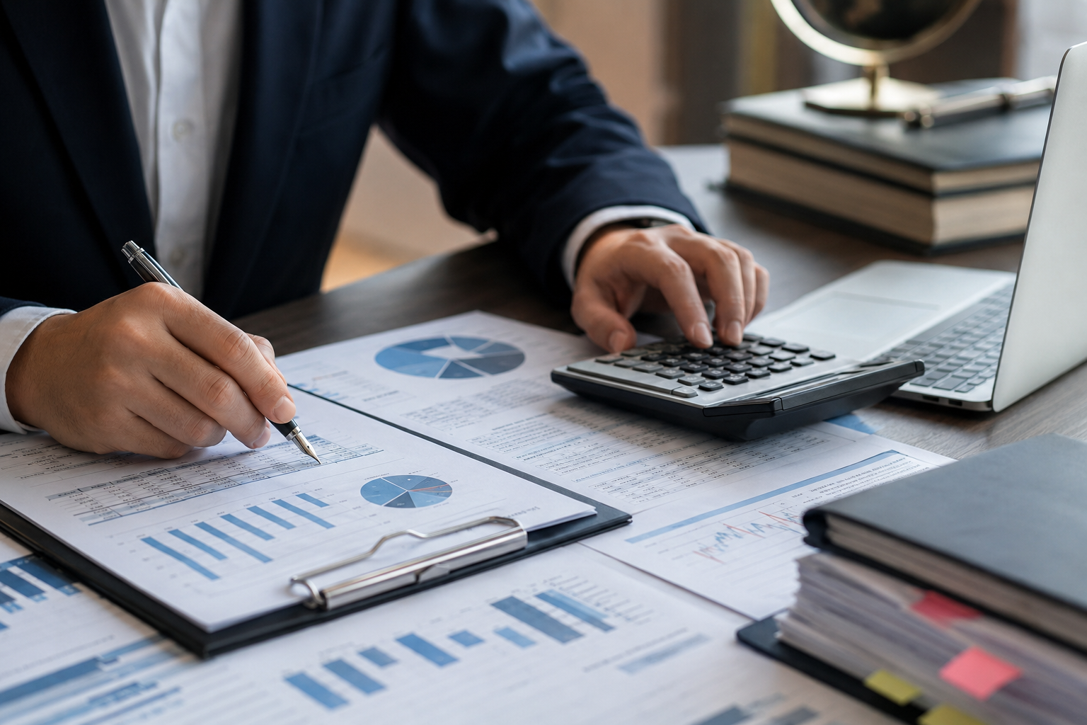 ترجمة مالية لجميع المستندات